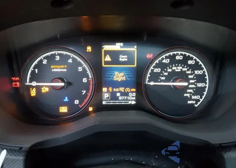 2021 Subaru Forester Sport from USA, damaged, VIN JF2SKARC9MH542342